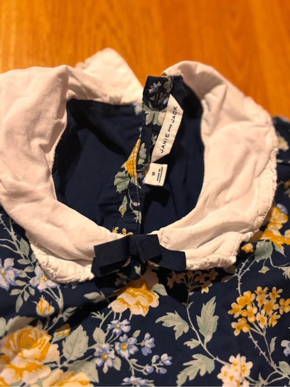 Janie and Jack sweet navy